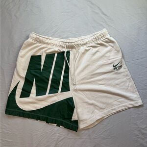 Nike Cream Casual Shorts